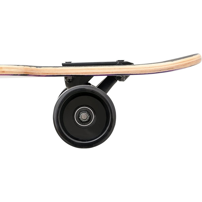 Лонгборд Blue Purple Girl 40" 8-шаровий кленовий скейтборд синій фіолетовий повний комплект з T-tool PU колеса лонгборди для дівчат дорослих юних початківців drop-through cruiser фрірайд дівчачий дизайн оригінал 2025