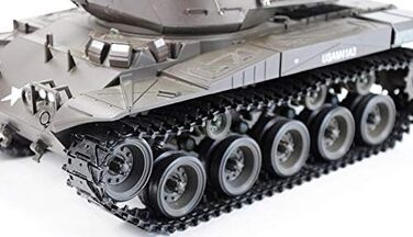 Радіокерований танк Heng Long Walker Bulldog M41, масштаб 116, з димом та звуком