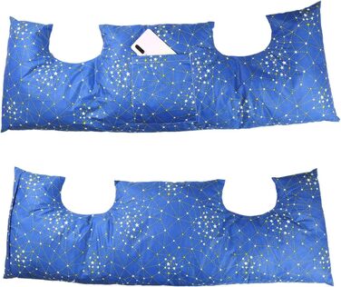 Подушка rainbowstar для мастектомії після операції з видалення раку молочної залози, реконструкції після лампектомії, захисту грудей під час загоєння, післяопераційного періоду, підтримки пацієнта (кобальтово-синій)