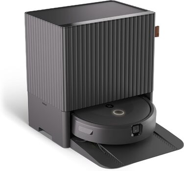 Робот-пилосос 2-в-1 зі станцією - самоочищення/заповнення та очищення швабри - мапує та запам'ятовує навколишнє середовище - розпі