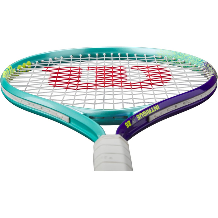 Тенісна ракетка Wilson Intrigue Jr 25, синьо-зелена/синя