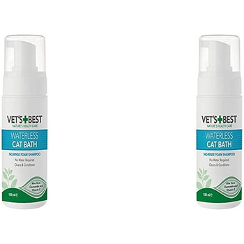 Безводний шампунь Vet&39s Best Waterless Cat Bath, не змивати, 150 мл (упаковка з 2 шт. )