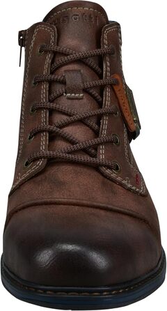 Чоловічі класичні чоботи Bugatti, чоловічі чоботи з холодною підкладкою, розмір 42 EU, темно-коричневі 6100