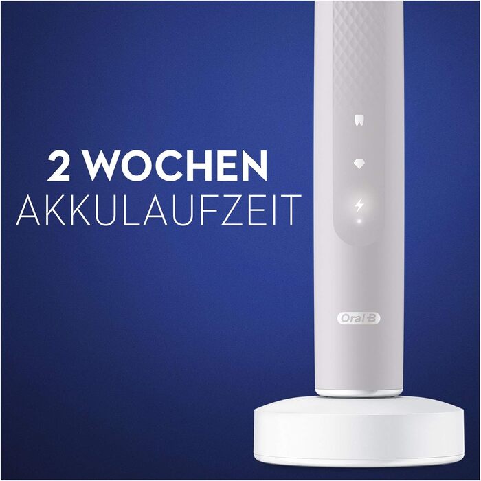 Електрична звукова зубна щітка/електрична зубна щітка Oral-B Pulsonic Slim Clean 2900, подвійна упаковка з 2 щіток, 2 режими чищення для догляду за зубами з таймером, подарунок для неї/нього, сірий/білий