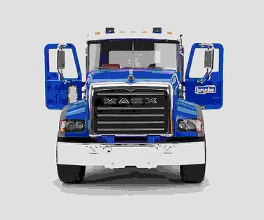 Автобетонозмішувач Mack Granite - 116 Бетономішалка, будівельна техніка, будівельний майданчик, вантажівка, автобетонозмішувач, вантажівка, транспортер, 02814 -