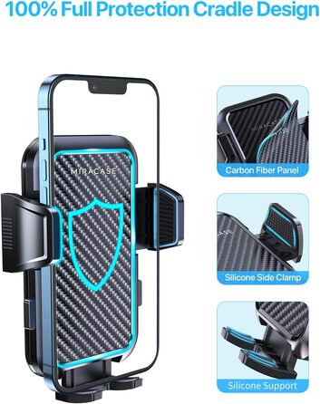 Автомобільний тримач для мобільного телефону Нековзний автомобільний тримач для мобільного телефону для вентиляційних отворів авто