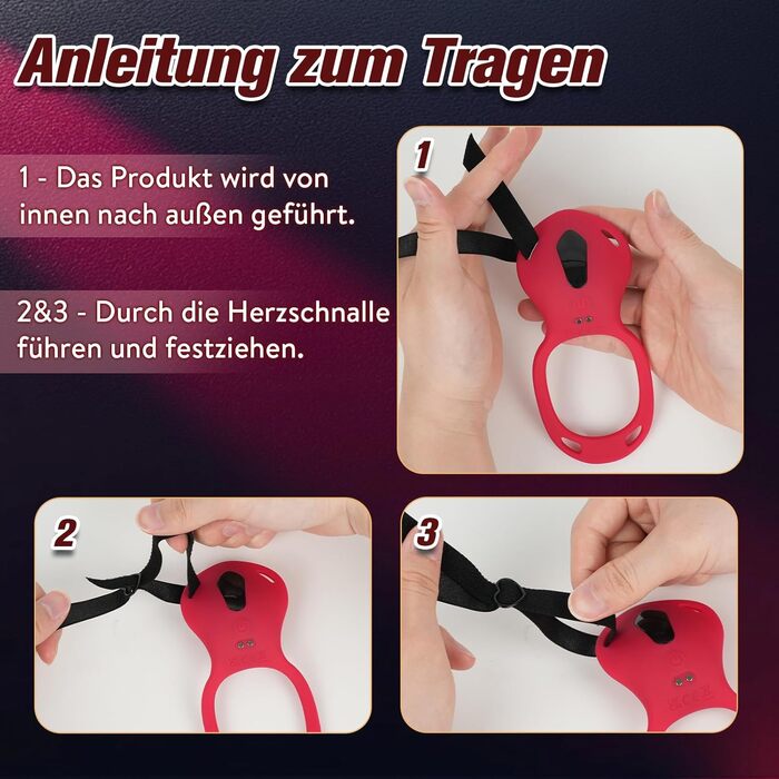 Вібратор YAWNSHE Rose для пар, кліторальна стимуляція з додатком і пультом, водонепроникний, червоний