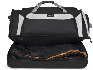 Сумка дорожня на колесах TravelZ Wheelbag Doubleloader black 96L (603098)