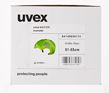 Міцний велосипедний шолом для дітей - індивідуальне регулювання розміру - оптимізована вентиляція 55-58 см зелений мат, 3 cc -