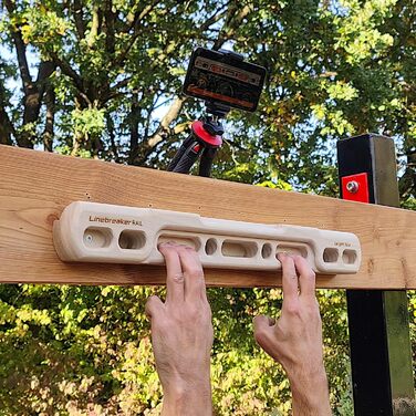 Компактний хінґборд для скелелазів Компактний грифборд із застосунком для цілеспрямованих тренувань зі скелелазіння