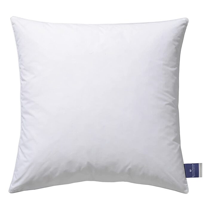 Пухова подушка Billerbeck Piccola 80 x 80 см М&39яка підкладка Підходить для людей з алергією на пилових кліщів Можна прати при температурі до 60C (1 упаковка)