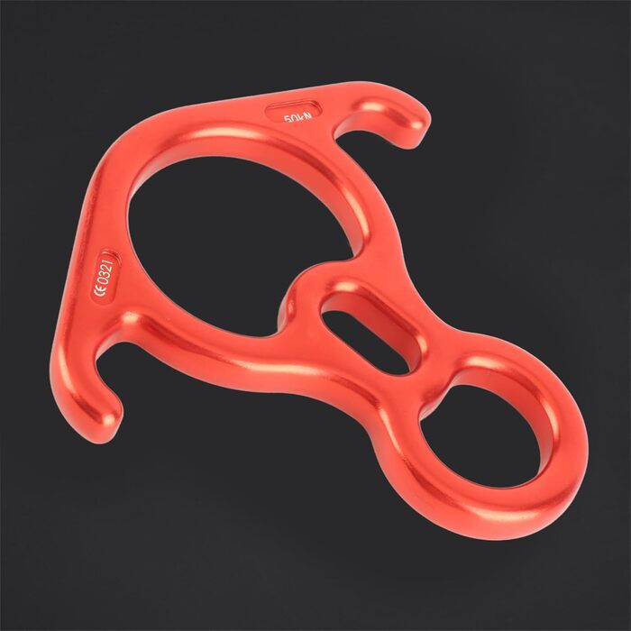 Спускний веревку aqxreight 50KN Figure 8 Word Rope Decender Rappel Спорядження для скелелазіння Більшість альпіністів, досвідчених чи досвідчених, роблять це