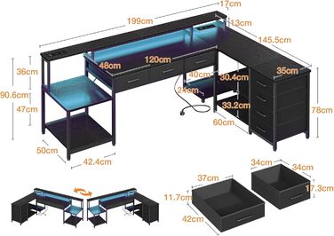 Ігровий стіл Coleshome, 199,5 x 145,5 см, метал / дерево / тканина, чорний