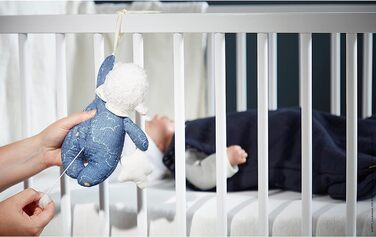 Музичне плюшеве ягня Kaloo Doux Sommeil, синє