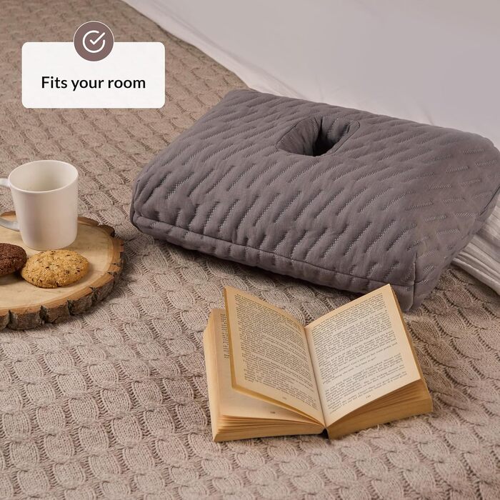 Подушка для пірсингу вух ODOXIA М&39яка подушка-пончик для сну на боці Подушка для вух з отвором Подушка-пончик від болю в вухах та CNH Подушка з отвором Прохолодна та дихаюча піна з ефектом пам&39яті