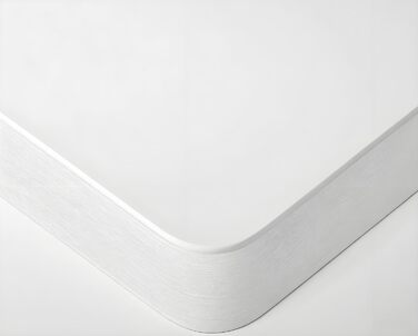 Повна стільниця 160x80 см - екологічно чиста деревина з меламіновим покриттям, біла стільниця товщиною 25 мм для меблів своїми руками, обіднього столу, робочої поверхні - ударостійка кромка ABS (бежевий, 160 см x 80 см) Бежевий 160 см x 80 см