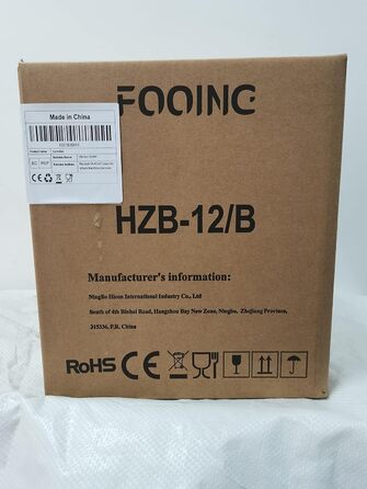 Машина для виробництва кубиків льоду FOOING Льодогенератор Кубик льоду готовий за 6 хвилин 2-літровий льодогенератор з лопатою для льоду та кошиком Світлодіодний дисплей Машини для кубиків льоду для домашнього бару Black