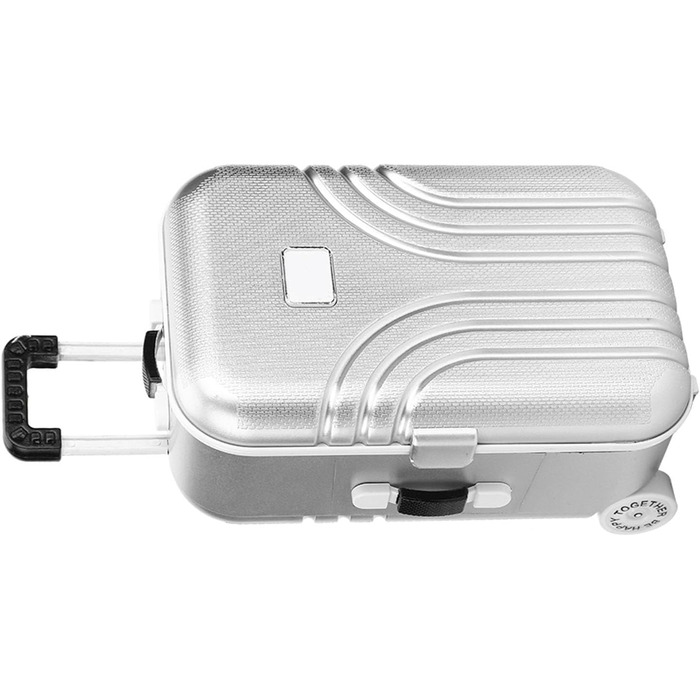 Мила міні-валіза SUNGOOYUE з пластику, рожево-срібляста, для подорожей та іграшок