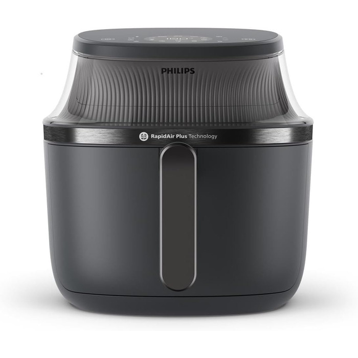Фритюрниця Philips серії 3000 об'ємом 4,2 л, оглядове вікно, фритюрниця 16 в 1, технологія RapidAir Plus, менше жиру, додаток з ре