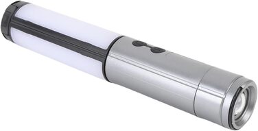 Телескопічний кемпінговий ліхтар Zerodis, портативний робочий ліхтар, що перезаряджається, із зарядкою типу C та 5 режимами освітлення, для кемпінгу на відкритому повітрі, походів, риболовлі, надзвичайних ситуацій