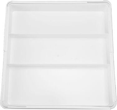 Роздільники для шухляд з ABS-пластику, універсальний органайзер для шухляд, простий дизайн для кухні, спальні та офісу - міцне сховище, проста організація, практичність для