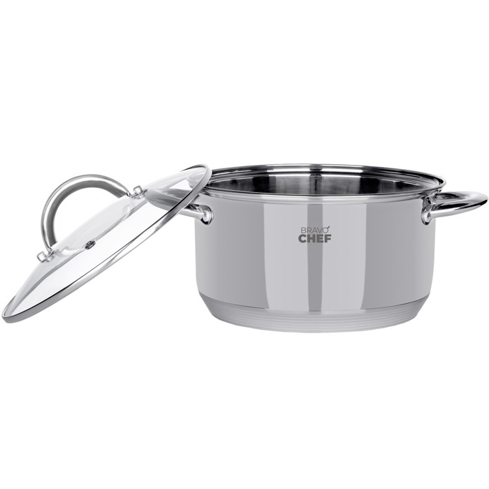 Каструля з кришкою 20 см 3,6 л Bravo Chef