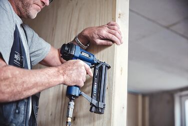 Швидкісний пневматичний клейовий і цвяховий пістолет PBS151, пневматичний клейовий пістолет для товстої деревини, для клейових ско