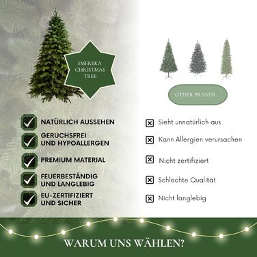 Штучна ялинка 230 см SMEREKA