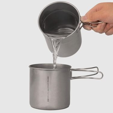 Набір посуду для кемпінгу на свіжому повітрі, горщики для пікніка зі складними ручками, горщики з нержавіючої сталі, аксесуари для кемпінгу, набір міцних горщиків для пікніка