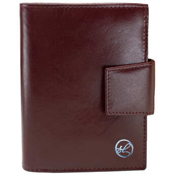 Гаманець жіночий шкіряний Semi Line RFID Dark Red (P8261-2)