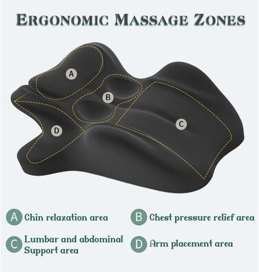 Подушка для пари Клиноподібна інтимна подушка з піни з ефектом пам&39яті для більшого комфорту та інтимності Ергономічна секс-подушка для пар, підтримка спини та ніг, чорна, 27