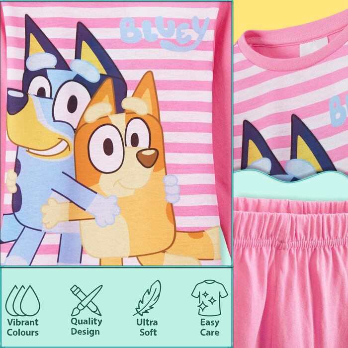 Піжами BlueY Піжами для дівчаток Піжами для дівчаток Дитячі піжами 4-5 років, нові, рожеві