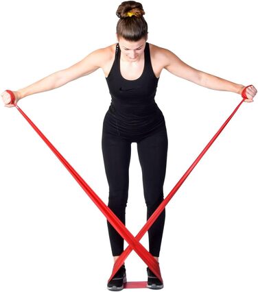 Еспандер Dittmann Bodyband (терапевтичний) 25 м червоний (середній)