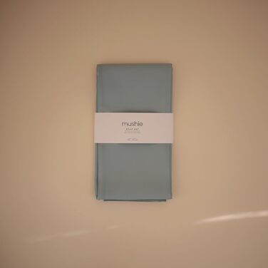 Захисний килимок для підлоги Mushie Splash Mat для немовлят Водонепроникний килимок для дитячих стільчиків, який можна прати в пральній машині 108x108 см Легкий, міцний килимок Splat без бісфенолу А Ідеально підходить для обідньої зони (римсько-зелений)