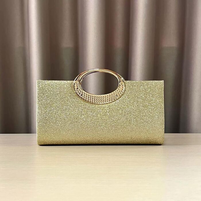 Клатч вечірній, блискуча сумочка, вечірня сумочка з камінням, сріблястий