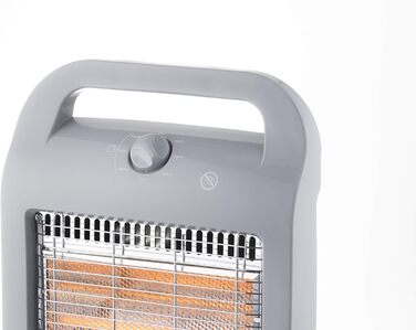 Галогенний радіаційний обігрівач Olimpia Splendid 99396 Solaria Evo S, 1200 Вт, 45 м, сірий галогенний сірий