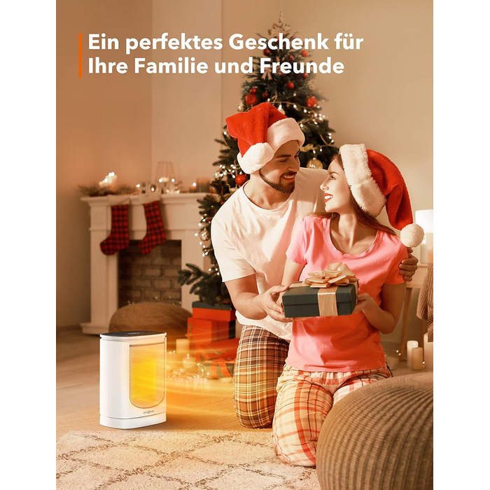 Енергозберігаючий вентилятор Paris Rhne, міні-вентиляторний обігрівач потужністю 2000 Вт з автоматичним коливанням, термостатом, 12-годинним таймером, коливаннями 70 для ванної кімнати, спальні, офісу, білий