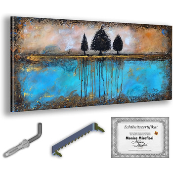 Моніка Мірафьорі I 100 РУЧНИЙ РОЗПИС I Картина Бажання 100х50см Картина Ручний розпис Акриловий живопис Дуже великий акриловий жив