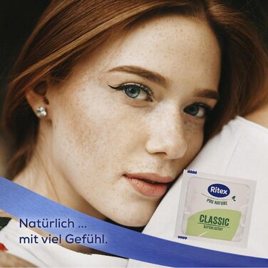 Презервативи Ritex Pro Nature Classic, ультратонкі, натуральні, 16 шт