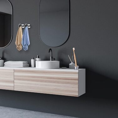 Тримач для чайних рушників Coolon, 3 шт. и Самоклеючий тримач для рушників, сильна в'язкість ABS Гачок для рушників Круглий затиск