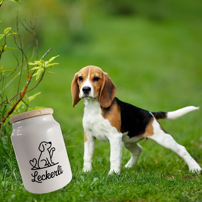 Банка для печива у формі серця для любителів домашніх тварин ласощі для собак оригінальний аксесуар для корму