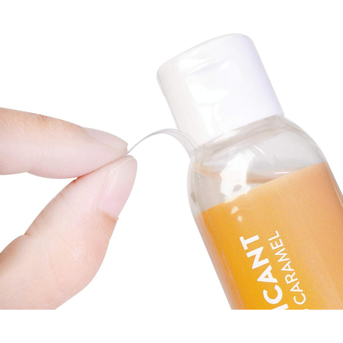 Лубрикант на водній основі AMORELIE Care Salted Caramel, їстівний, 50 мл