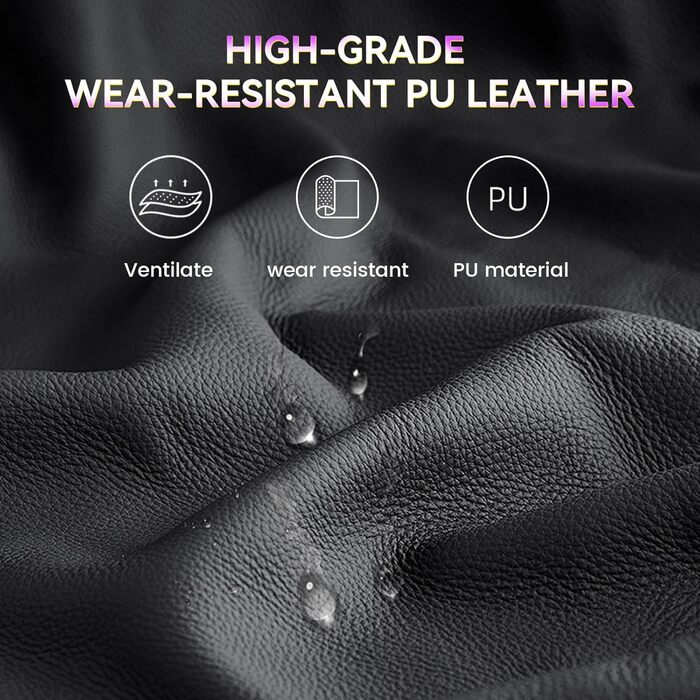 Ігрове крісло GTPLAYER, офісне крісло, ігрове крісло з динаміком та світловою панеллю, геймерське крісло, спинка з кишенею для зберігання, ергономічне крісло для ПК з пультом дистанційного керування