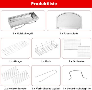 Переносний вугільний гриль 100 см з решіткою для шашлику та барбекю для саду, кемпінгу, тераси Складаний гриль для пікніка з нержавіючої сталі