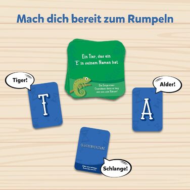 Настільна гра Skillmatics - Fast Rumble, навчальна та розумна гра, подарунки для дітей, підлітків та дорослих Fast Rumble