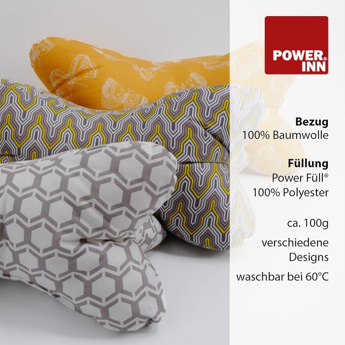 Подушка для читання 43 x 23 см Велика подушка для шиї Подушка для читання, яку можна прати (чорна - класична)