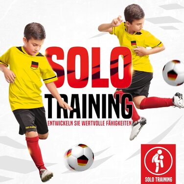 Набір футбольних воріт з 2 предметів - 120 x 90 x 90 см - Розкладні футбольні ворота для саду - Складані футбольні ворота для всіх вікових груп (2 предмети)