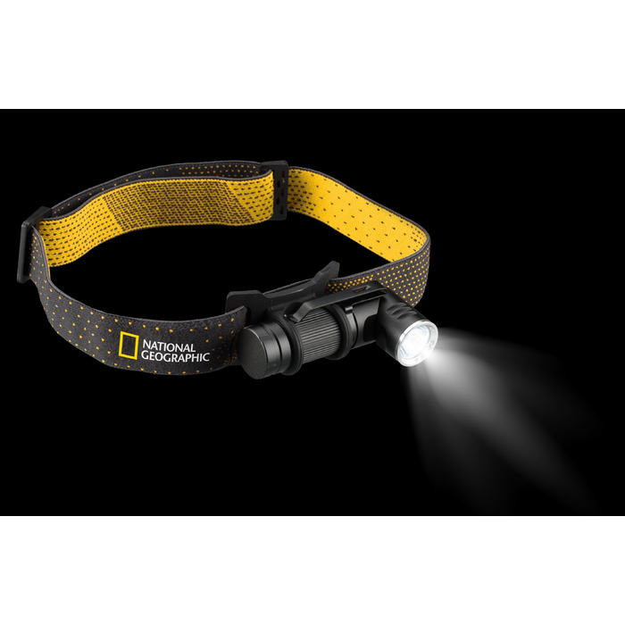 Ліхтар налобний National Geographic Iluminos Led Flashlight head mount 450 lm (9082500)