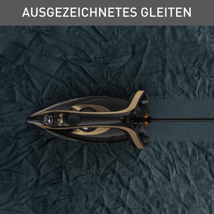 Парова праска 3000 Вт 280 г/хв. Паровий удар 0-50 г/хв. змінна подача пари Вертикальна подача пари Підошва Durilium AirGlide Autoc