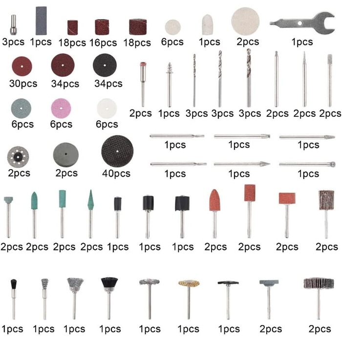 Аксесуари для електричних шліфувальних машин для підвішування/281 Електрична шліфувальна машина Pure Kits в коробці